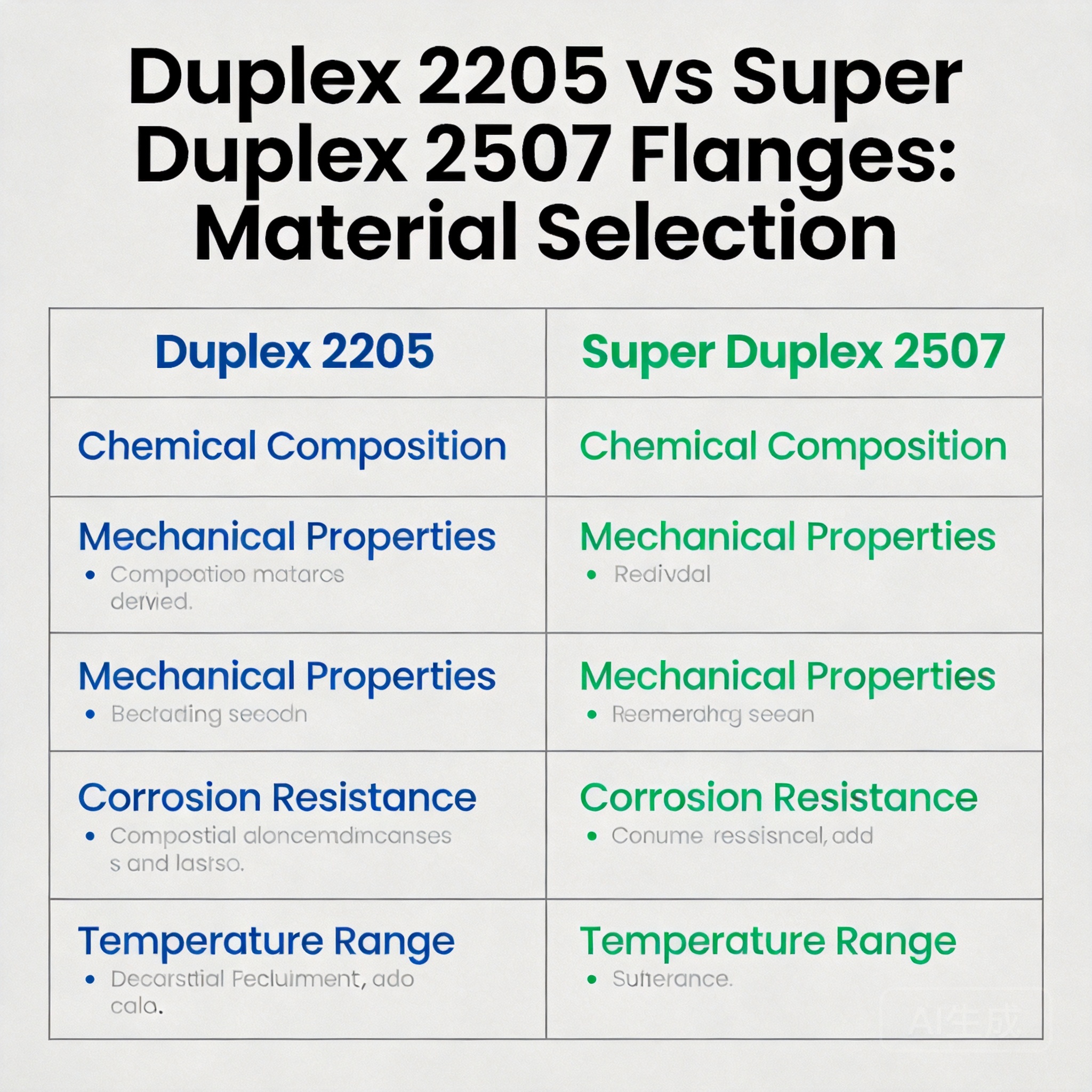 Duplex 2205 vs Super Duplex 2507 Flanges: Material Selection Guide for Offshore Projects (2026)