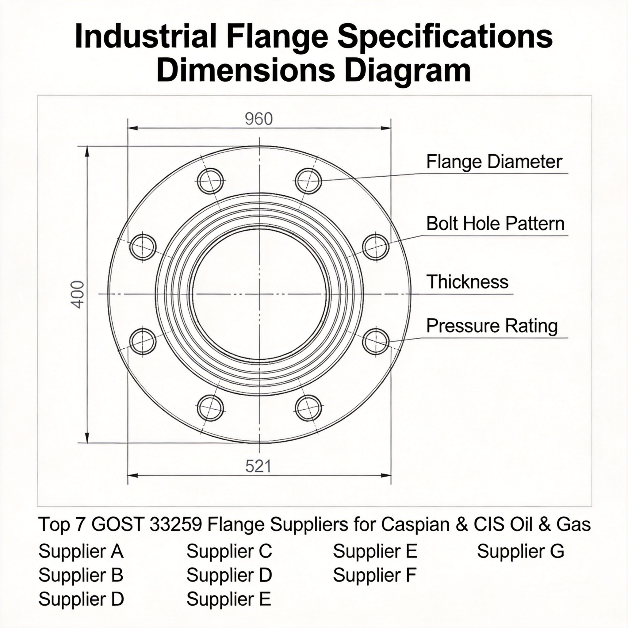 Top 7 GOST 33259 Flange Suppliers for Caspian & CIS Oil & Gas Projects (2026)
