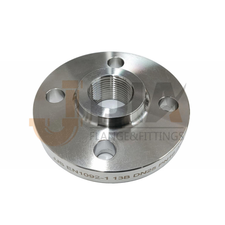 07 EN1092 hubbed threaded flange