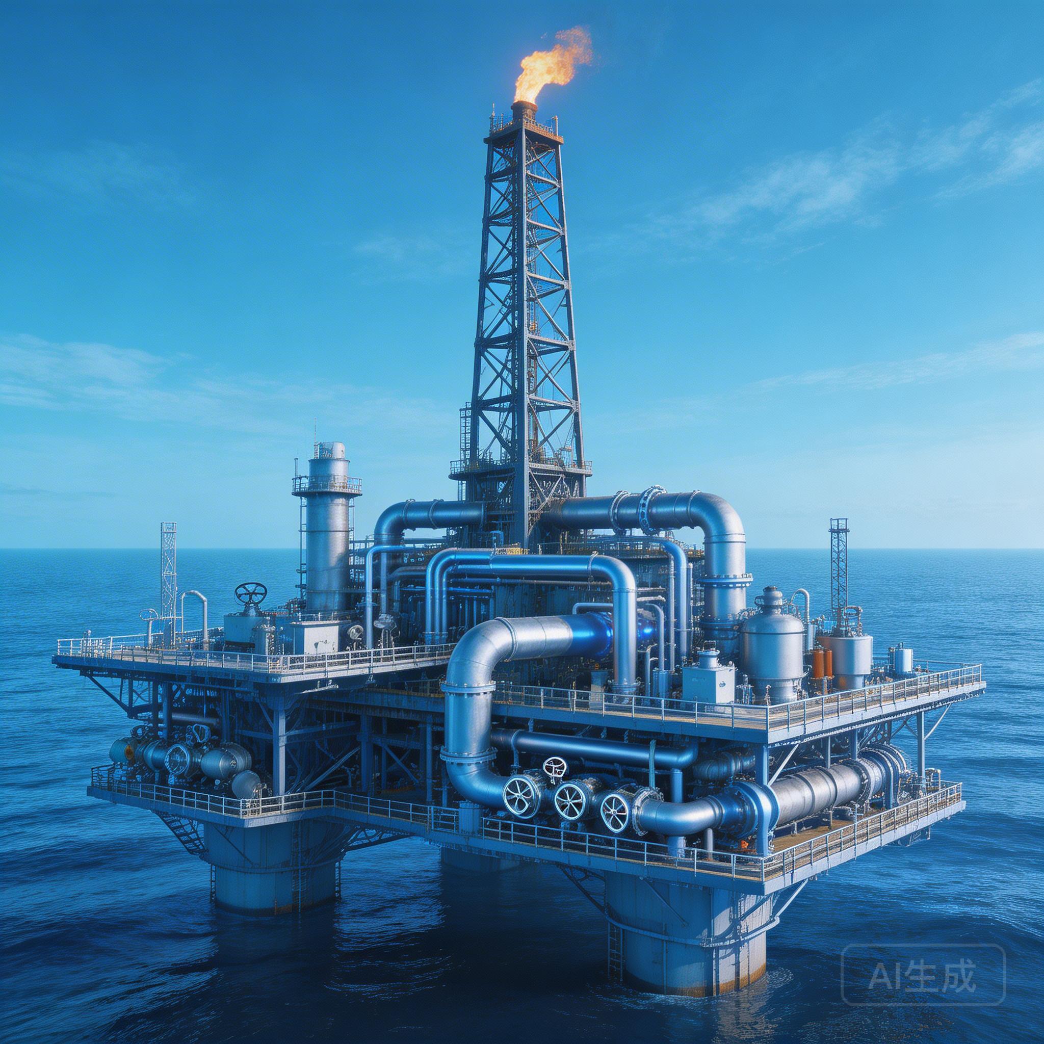 Offshore Oil and Gas Platform